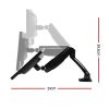 Artiss Monitor Arm Gas Spring Desk Mount Screen Holder - Image 2