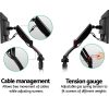 Artiss Monitor Arm Gas Spring Desk Mount Screen Holder - Image 7