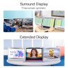 13.3 Inch FOPO Triple Portable Monitor 1080P FHD IPS Triple Monitor Laptop Screen Extender for 13.3-17.3" Laptops" - Image 5