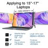 14 Inch FOPO Triple Portable Monitor 1080P FHD IPS Triple Monitor Laptop Screen Extender for 15-17" Laptops" - Image 6