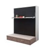 Queen Size Vertical Folding Wall Bed Murphy Bed - Image 3