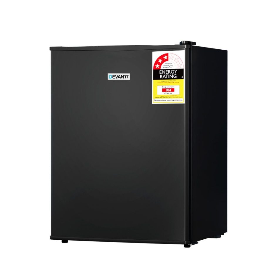 Devanti 70L Bar Fridge Black - Image 8