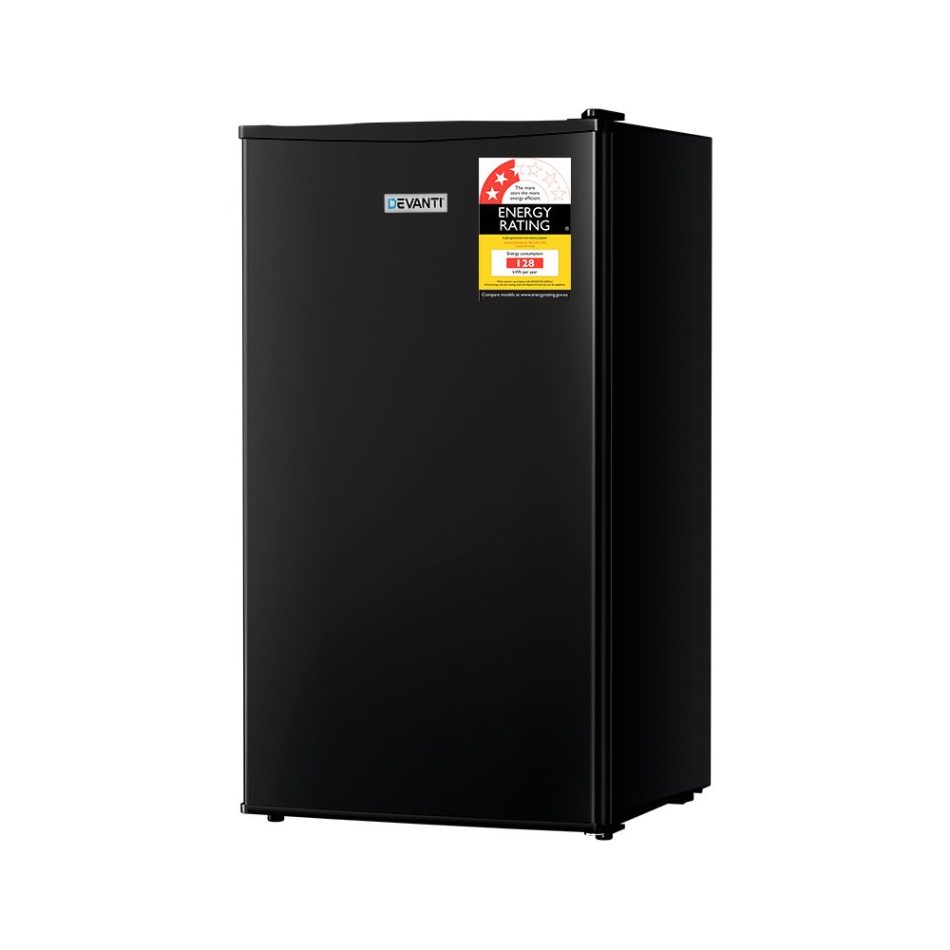 Devanti 95L Bar Fridge Black - Image 7
