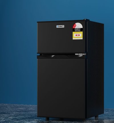 Devanti 80L Bar Fridge Mini Freezer Refrigerator Black