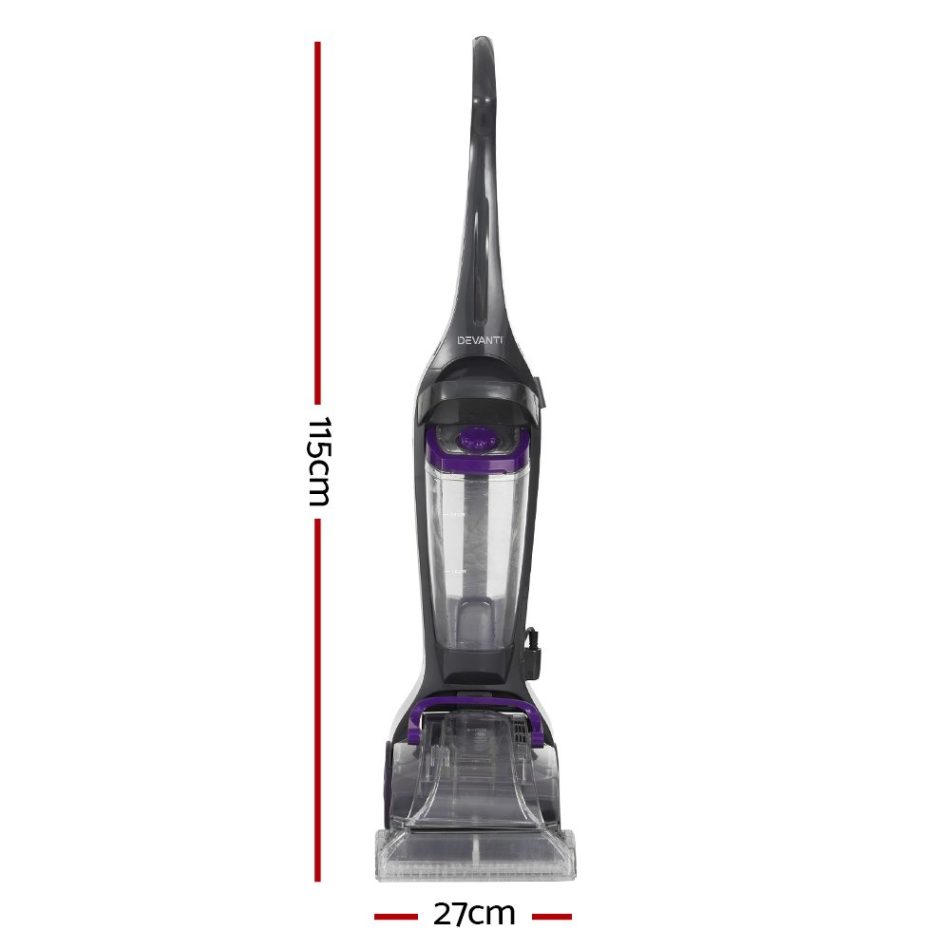 Devanti Carpet Washer Handheld Vacuum Cleaner 800W - Image 2