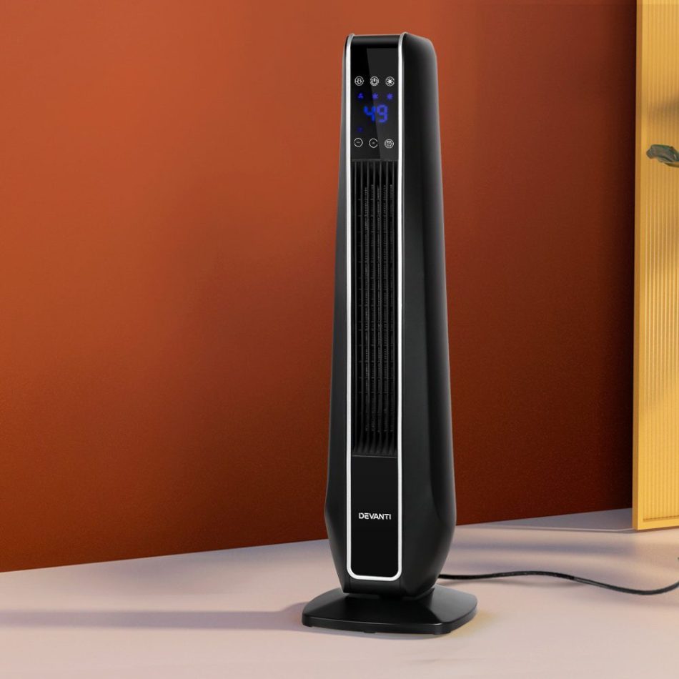 Devanti Electric Ceramic Tower Heater 2400W - Image 8