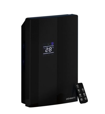 Devanti Dehumidifier 2L Air Purifier Black