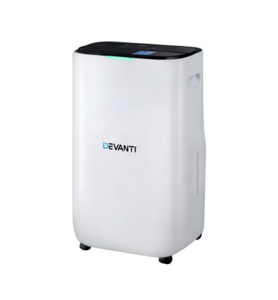 Devanti Dehumidifier 20L Air Purifier White