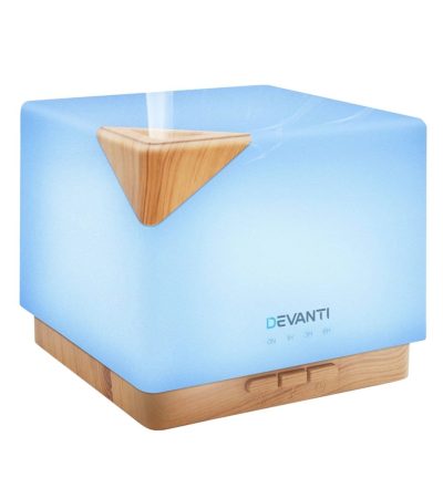 Devanti Aroma Diffuser Aromatherapy Humidifier 600ml