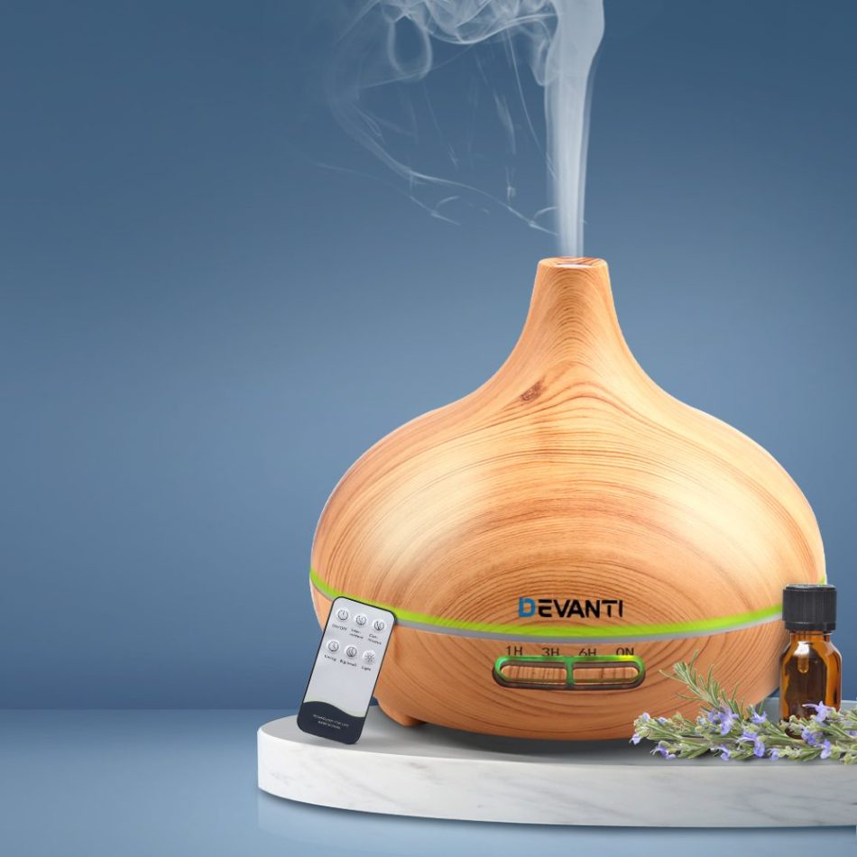 Devanti Aroma Diffuser Aromatherapy Humidifier 300ml - Image 8