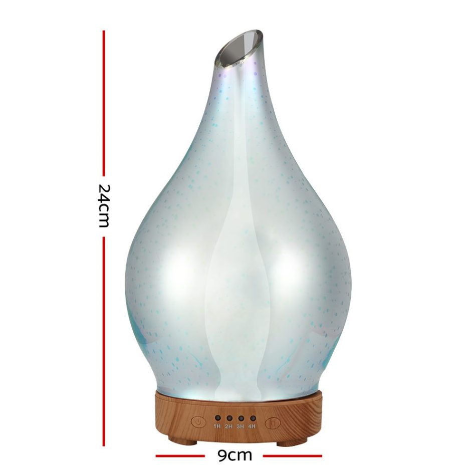 Devanti Aroma Diffuser Aromatherapy Humidifier 3D 100ml - Image 2