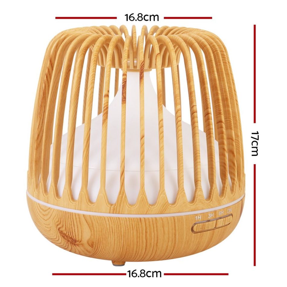 Devanti Aroma Diffuser Aromatherapy Remote 500ml - Image 2