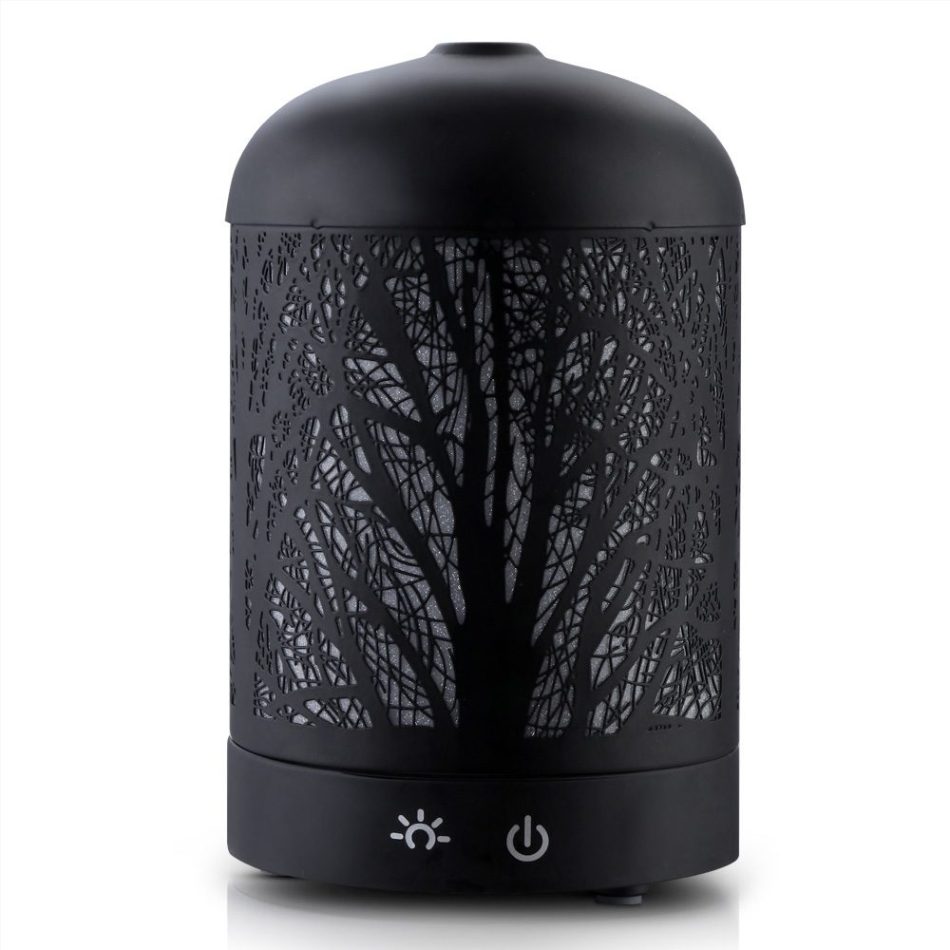 Devanti Aroma Diffuser Aromatherapy Black 160ml - Image 2