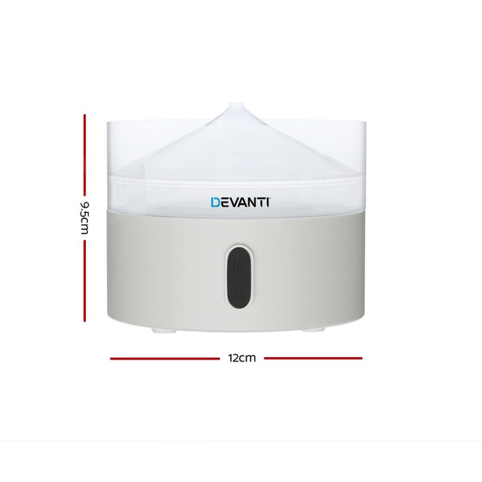 Devanti Aroma Diffuser Aromatherapy Humidifier 220ml - Image 2