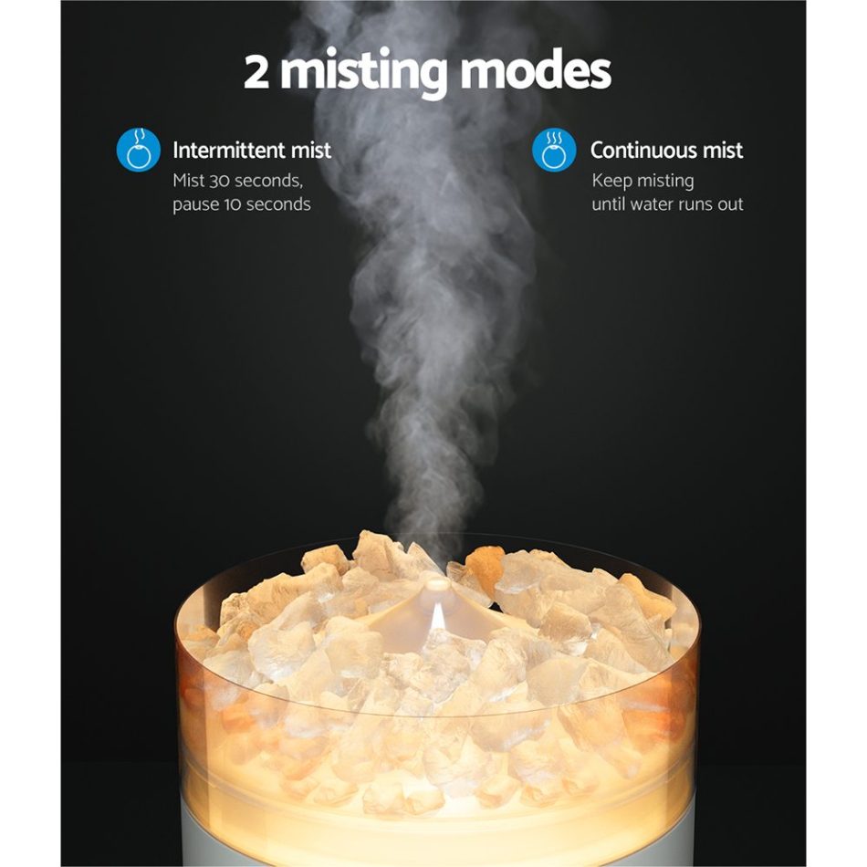 Devanti Aroma Diffuser Aromatherapy Humidifier 220ml - Image 6