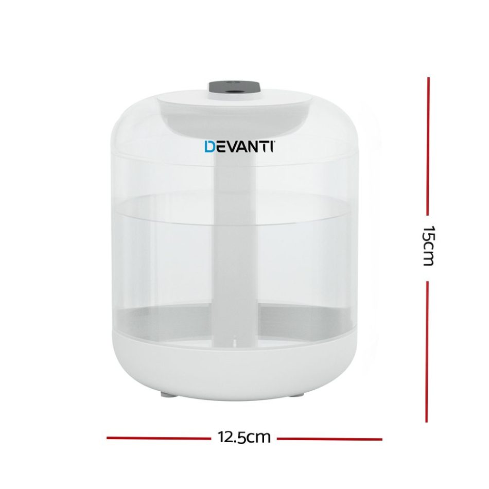 Devanti Aroma Diffuser Aromatherapy Humidifier 1L - Image 2