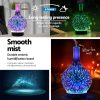 Devanti Ultrasonic Aroma Aromatherapy Diffuser 3D Light Oil Firework Humidifier - Image 5