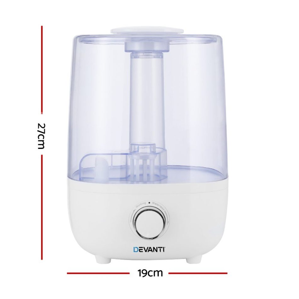 Devanti Aroma Diffuser Aromatherapy Humidifier 4L - Image 2