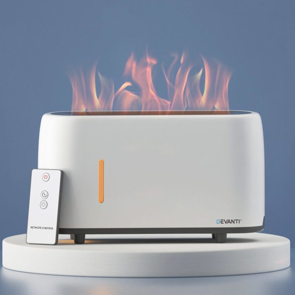 Devanti Aroma Diffuser Aromatherapy Flame 240ml - Image 7