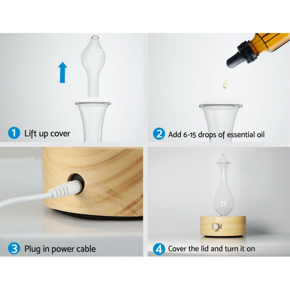 Devanti Aroma Diffuser Aromatherapy Waterless - Image 7