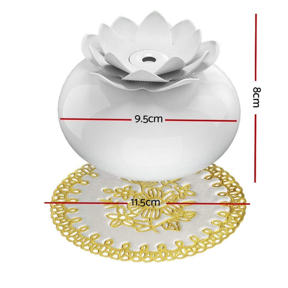 Devanti Aroma Diffuser Aromatherapy Lotus 200ml - Image 2