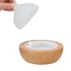 Devanti Aroma Aromatherapy Diffuser LED Oil Ultrasonic Air Humidifier Glass Wood - Image 4