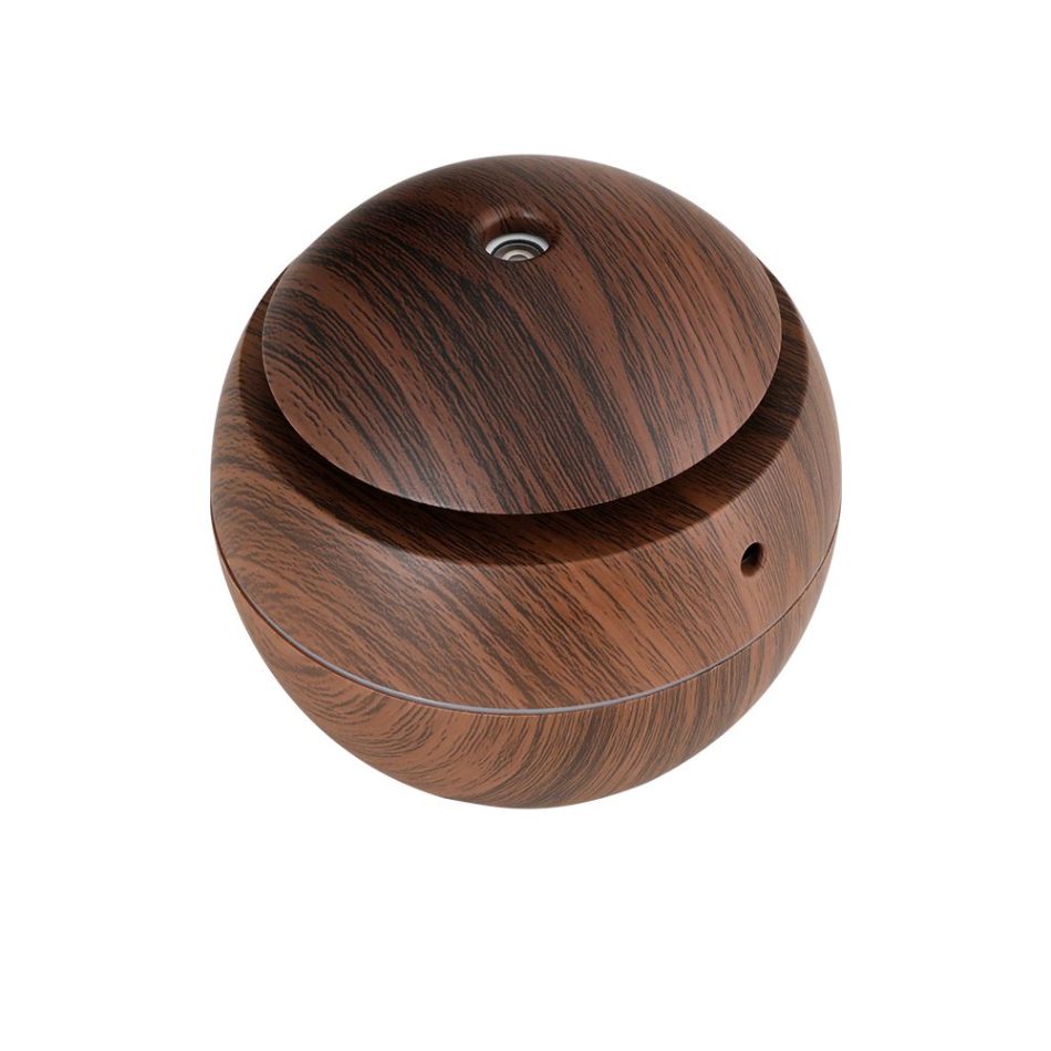 Devanti Aroma Diffuser Aromatherapy Dark Wood 130ml - Image 3