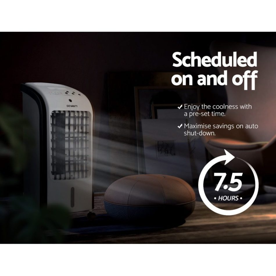 Devanti Evaporative Air Cooler Conditioner 4L - Image 7