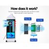 Devanti Evaporative Air Cooler Fan Conditioner 8L - Image 4