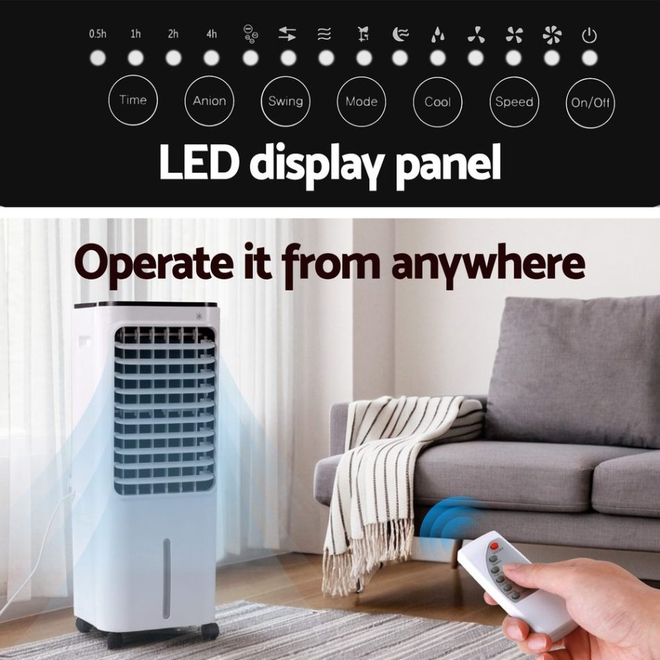 Devanti 12L Evaporative Air Cooler Conditioner - Image 5