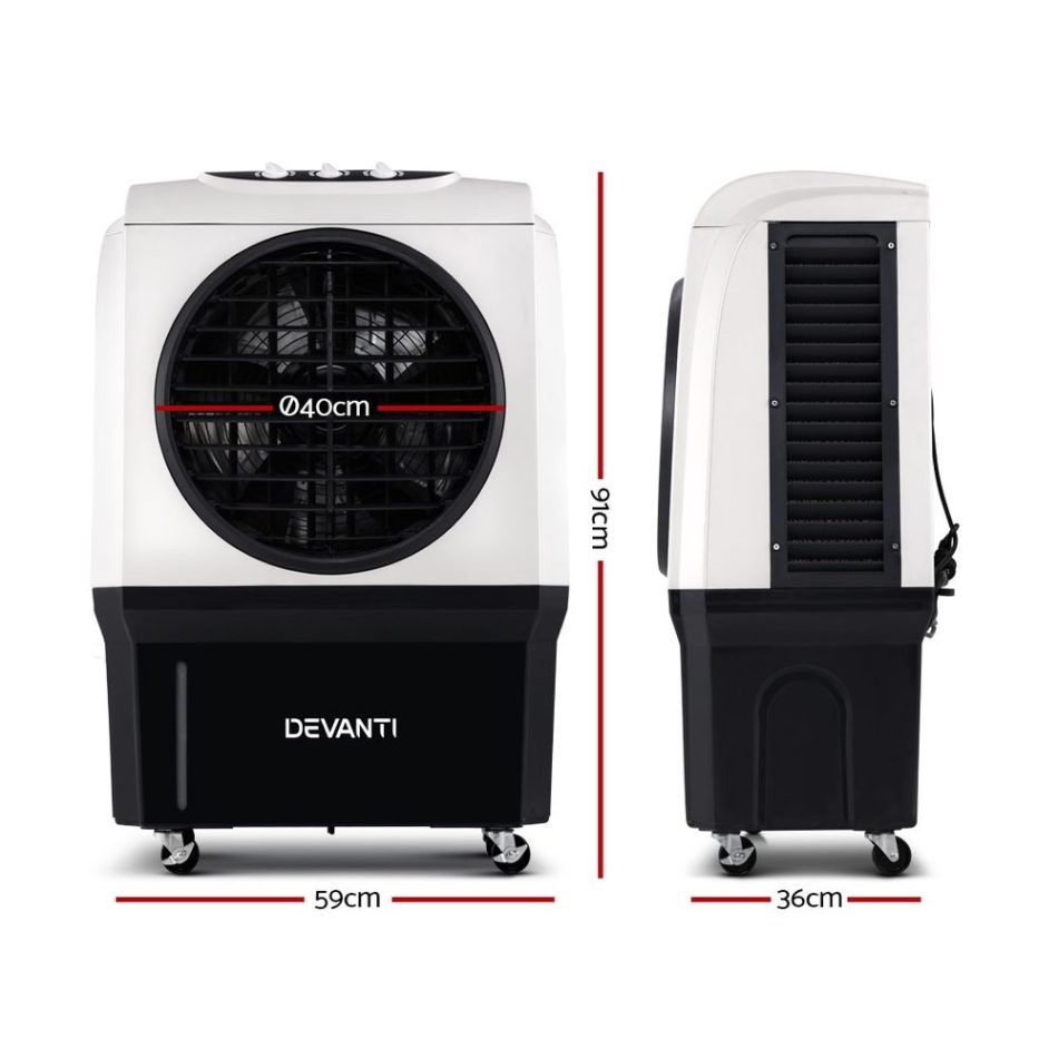Devanti Evaporative Air Cooler Conditioner 45L - Image 2
