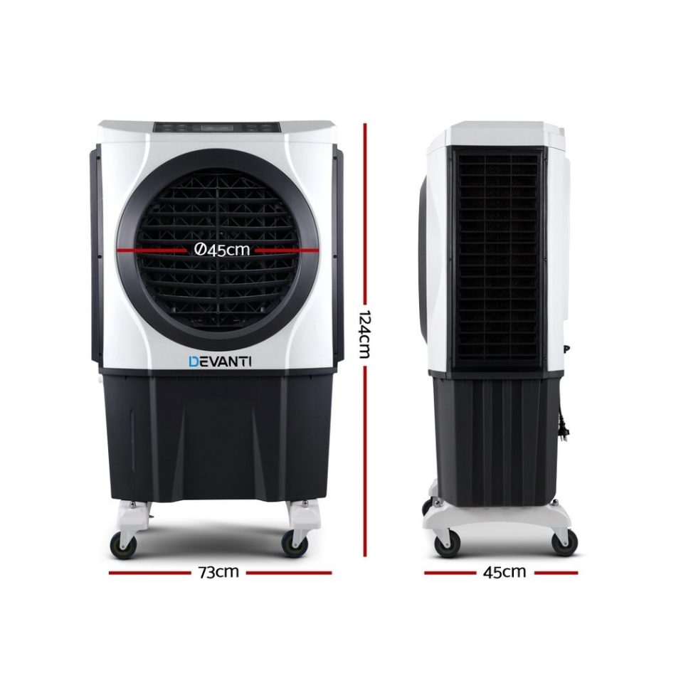 Devanti Evaporative Air Cooler Conditioner 60L - Image 2