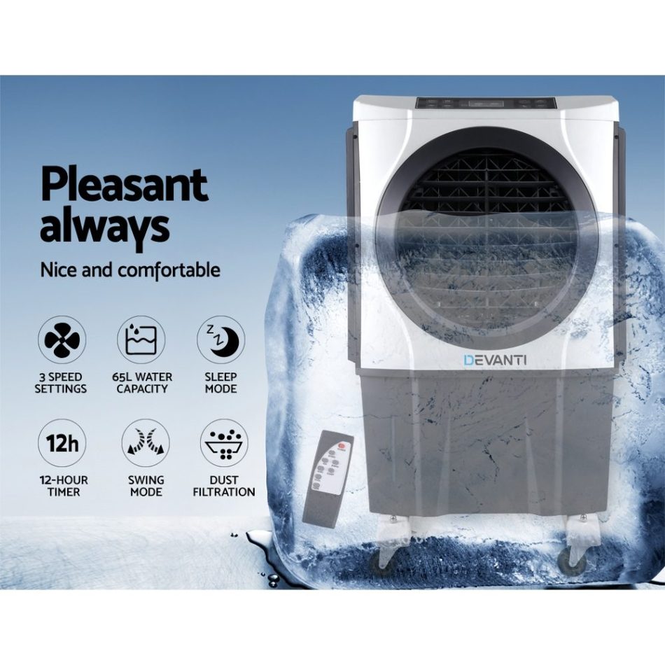 Devanti Evaporative Air Cooler Conditioner 60L - Image 3