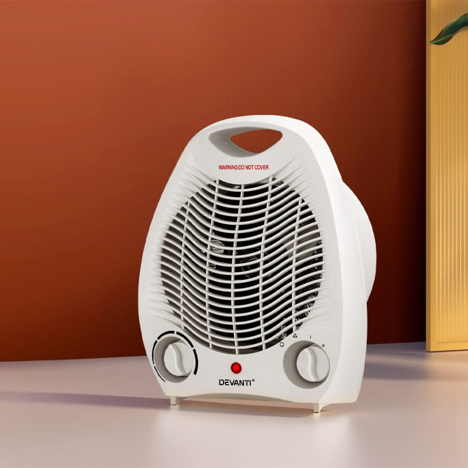 Devanti Electric Fan Heater 2000W - Image 7