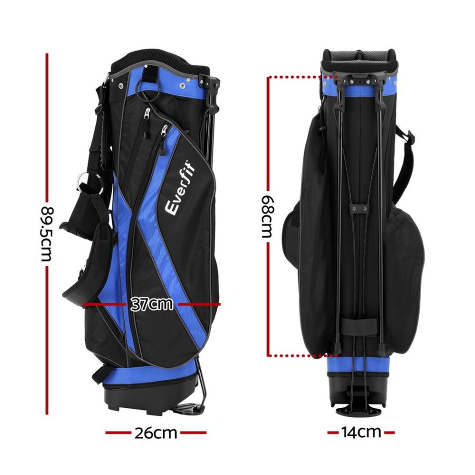 Everfit 6 Way Dividers Golf Bag Stand Insulated Carry Bag Zippered Rain Cover - Image 2