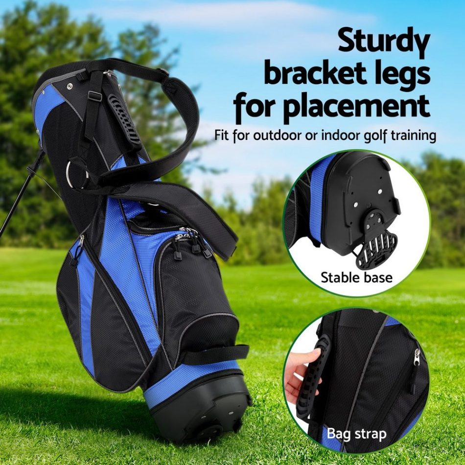 Everfit 6 Way Dividers Golf Bag Stand Insulated Carry Bag Zippered Rain Cover - Image 6
