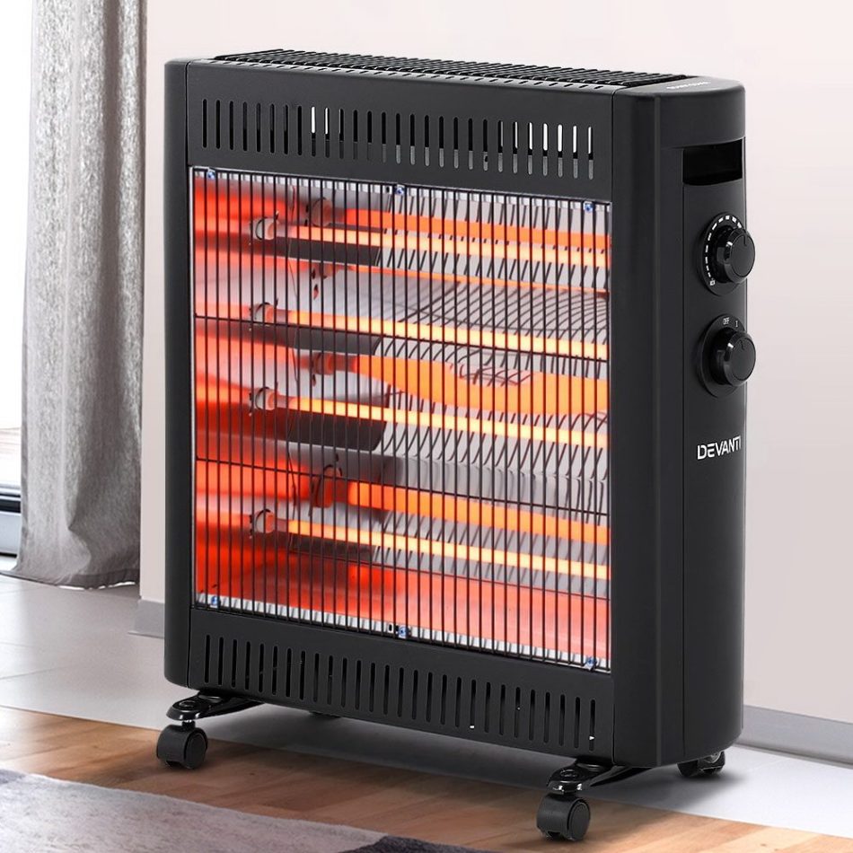 Devanti 2200W Infrared Heater Radiant Heaters - Image 8