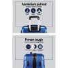 Wanderlite 2Set 20-28 Inch Luggage with TSA Lock Spinner Carry On Hard Shell Travel Suitcase Luggage Case Blue - Image 4