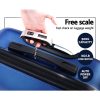 Wanderlite 2Set 20-28 Inch Luggage with TSA Lock Spinner Carry On Hard Shell Travel Suitcase Luggage Case Blue - Image 7