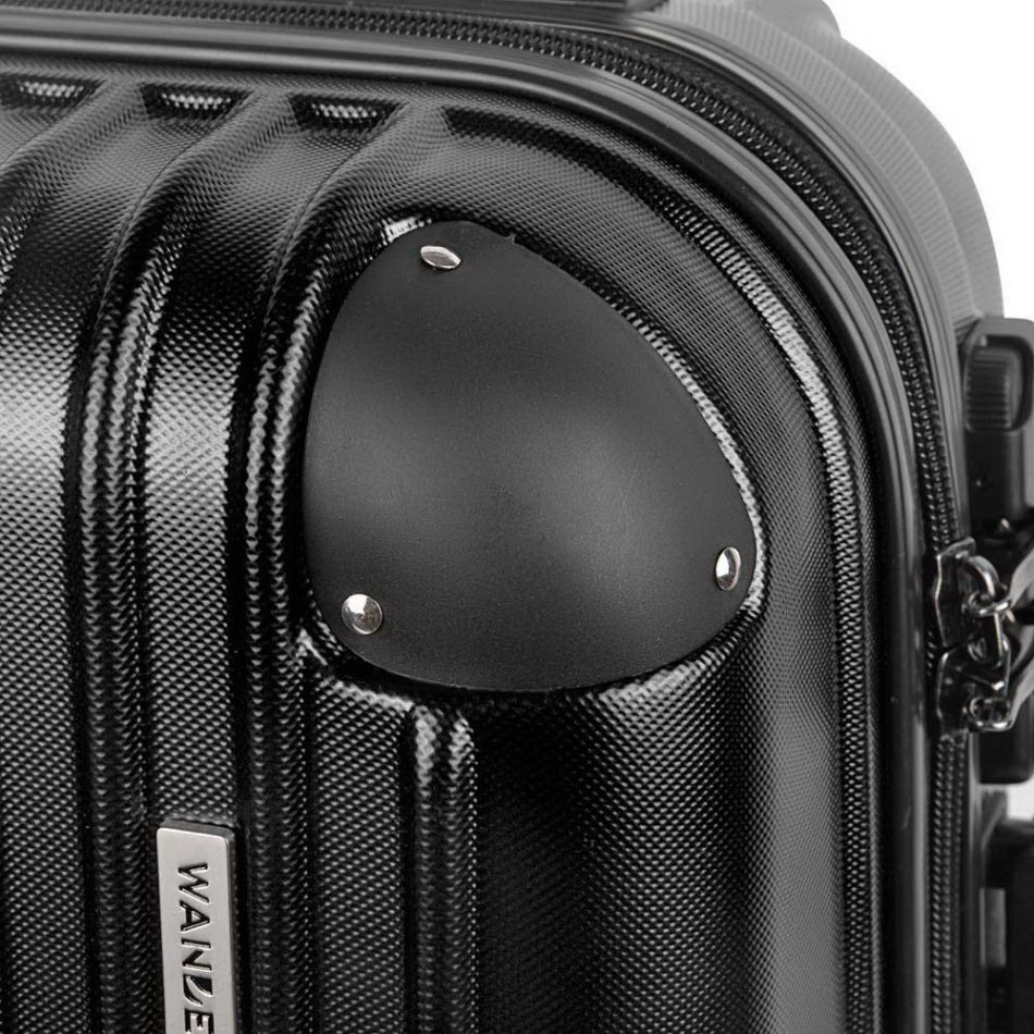 Wanderlite 28 Inch Luggage with TSA Lock Spinner Carry On Hard Shell Travel Suitcase Luggage Case Black - Image 7
