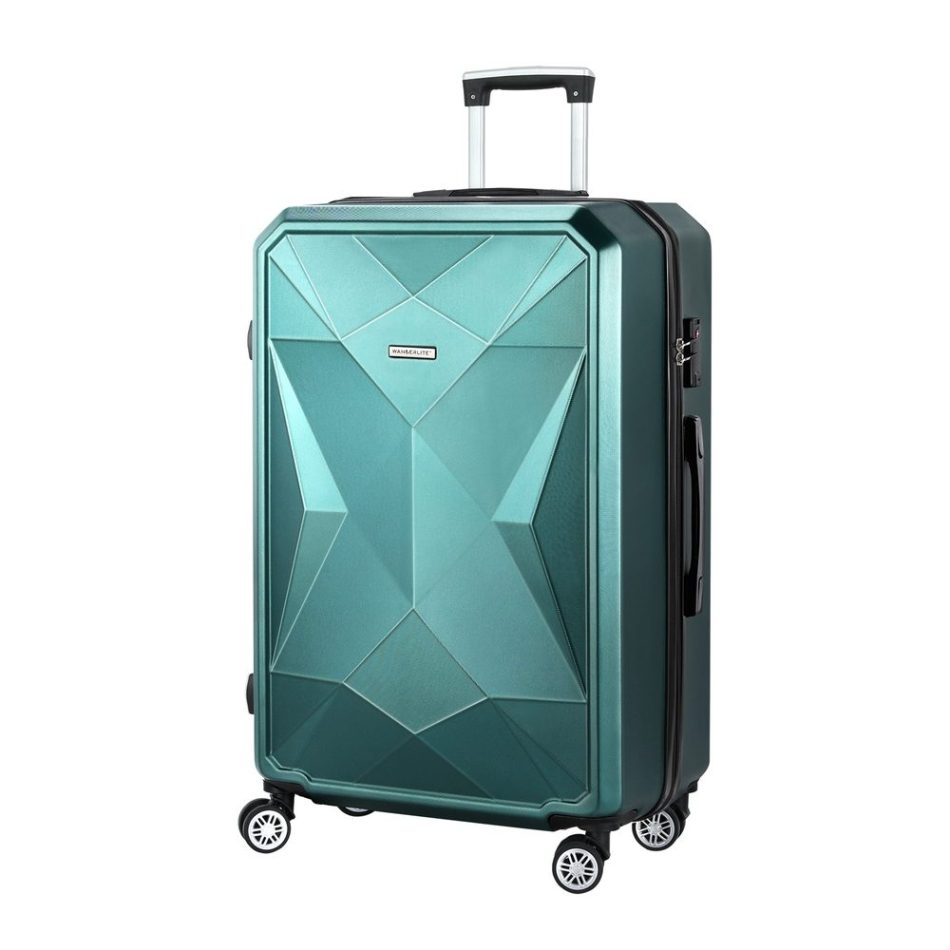 Wanderlite 28-inch Luggage Set with TSA Lock�ABS Hard Shell Travel Suitcase Organiser Luggage Case Atrovirens - Image 7