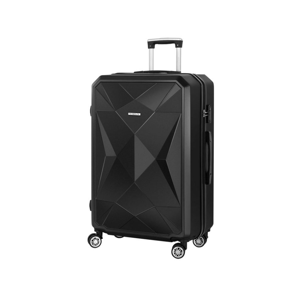 Wanderlite 28-inch Luggage Set with TSA Lock�ABS Hard Shell Travel Suitcase Organiser Luggage Case Black - Image 7