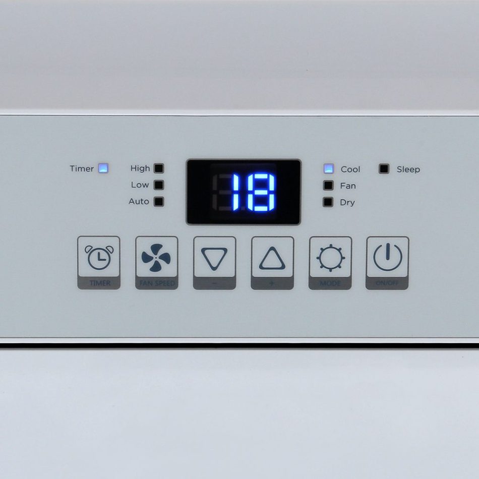 Devanti 12000BTU Portable Air Conditioner Cooling Mobile Fan Cooler Remote 3300W - Image 3