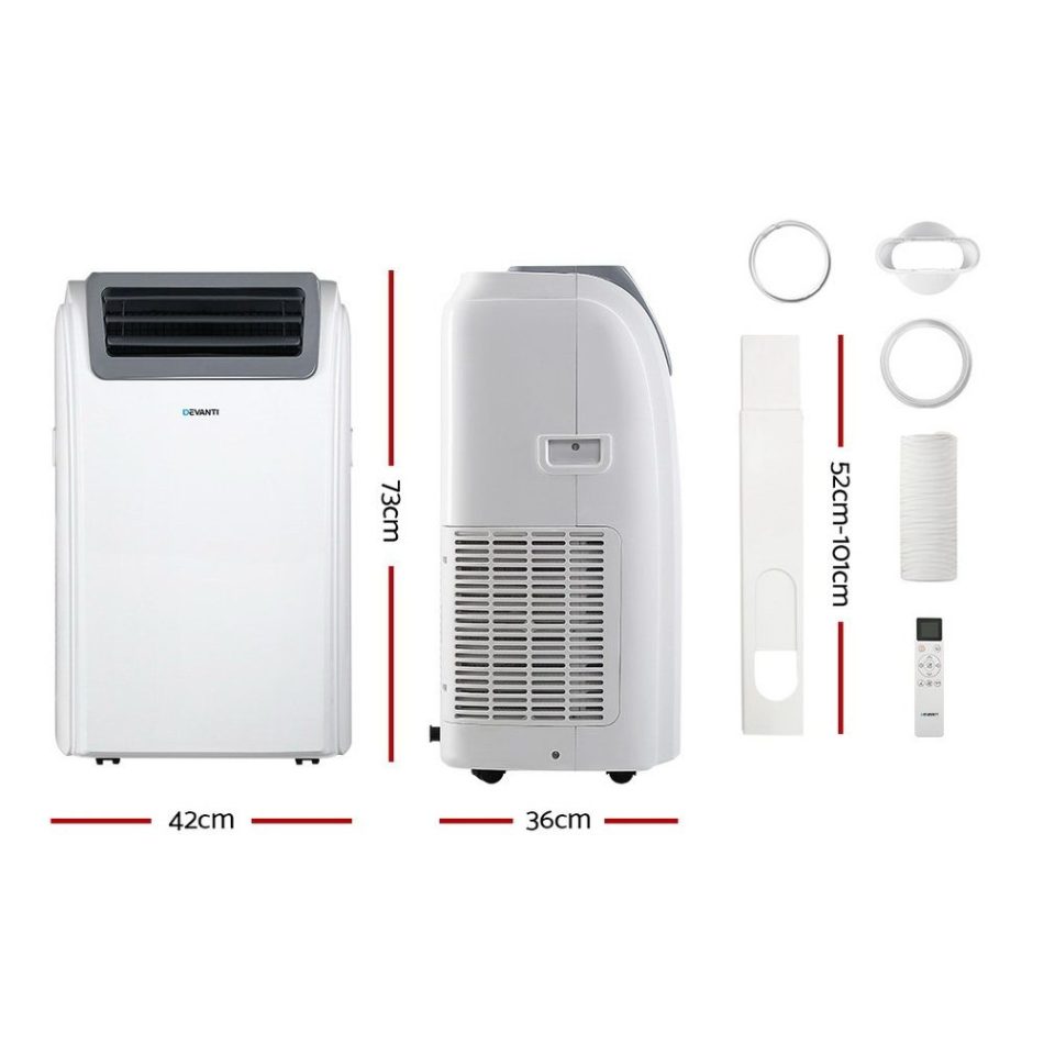 Devanti Portable Air Conditioner WiFi 12000BTU - Image 2
