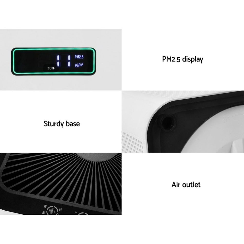 Devanti Air Purifier Home Purifiers HEPA Filter - Image 7