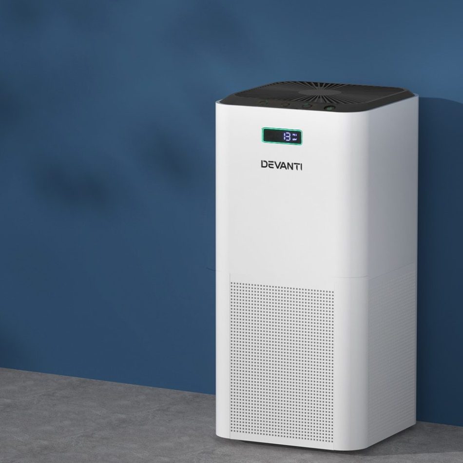 Devanti Air Purifier Home Purifiers HEPA Filter - Image 8