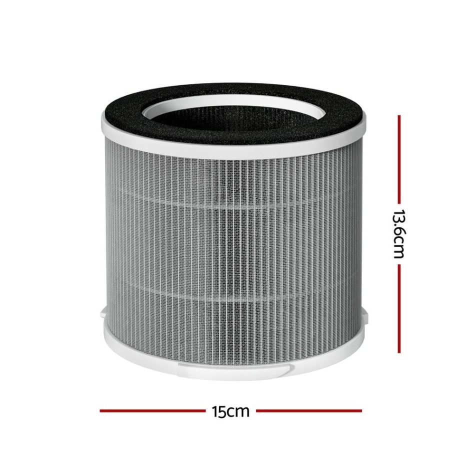 Devanti Replacement Filter Air Purifier HEPAh11 Filters Carbon 3-layer - Image 2