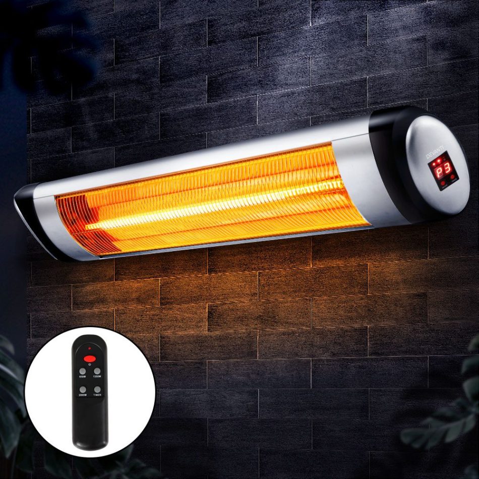 Devanti Electric Strip Heater Radiant Heaters 2000W - Image 8