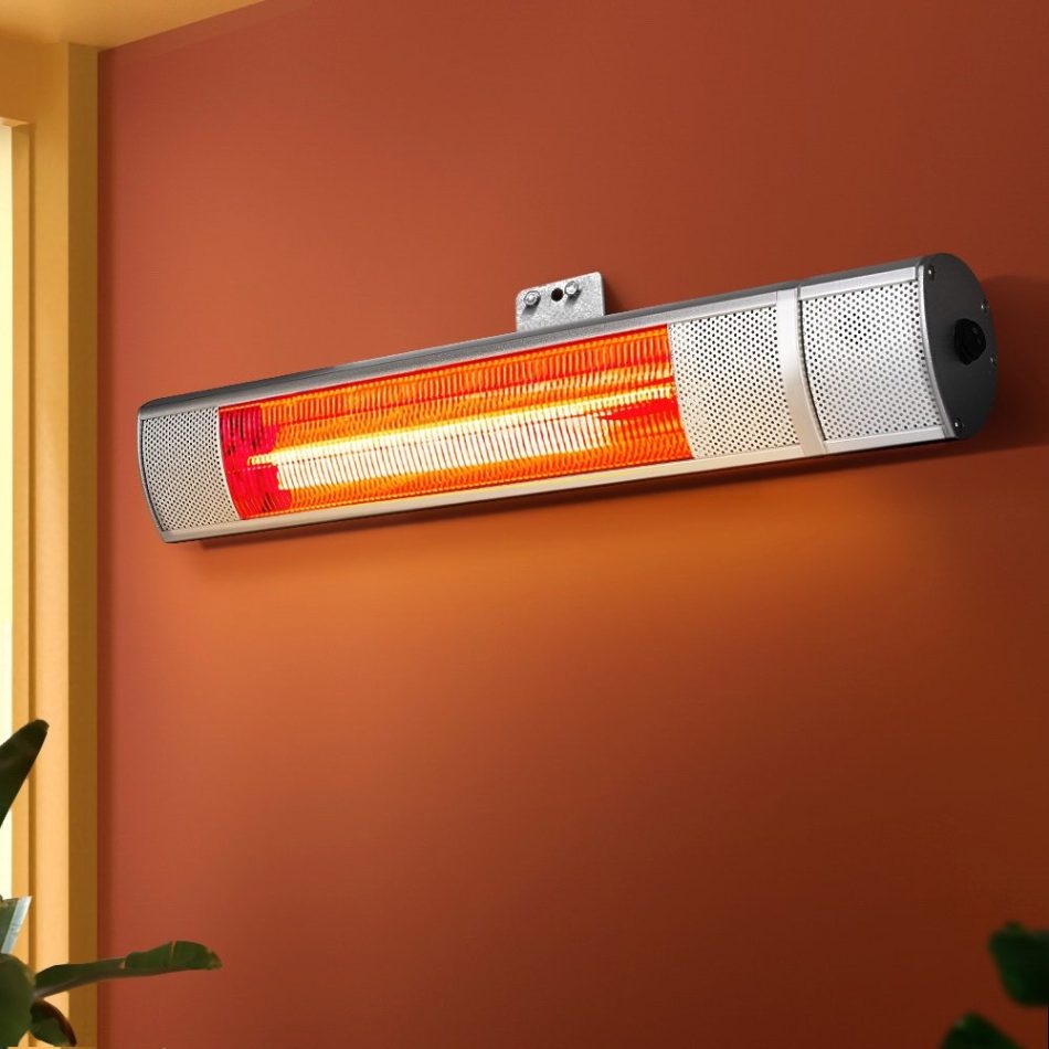 Devanti Electric Strip Heater Infrared Radiant Heaters 2000W - Image 7