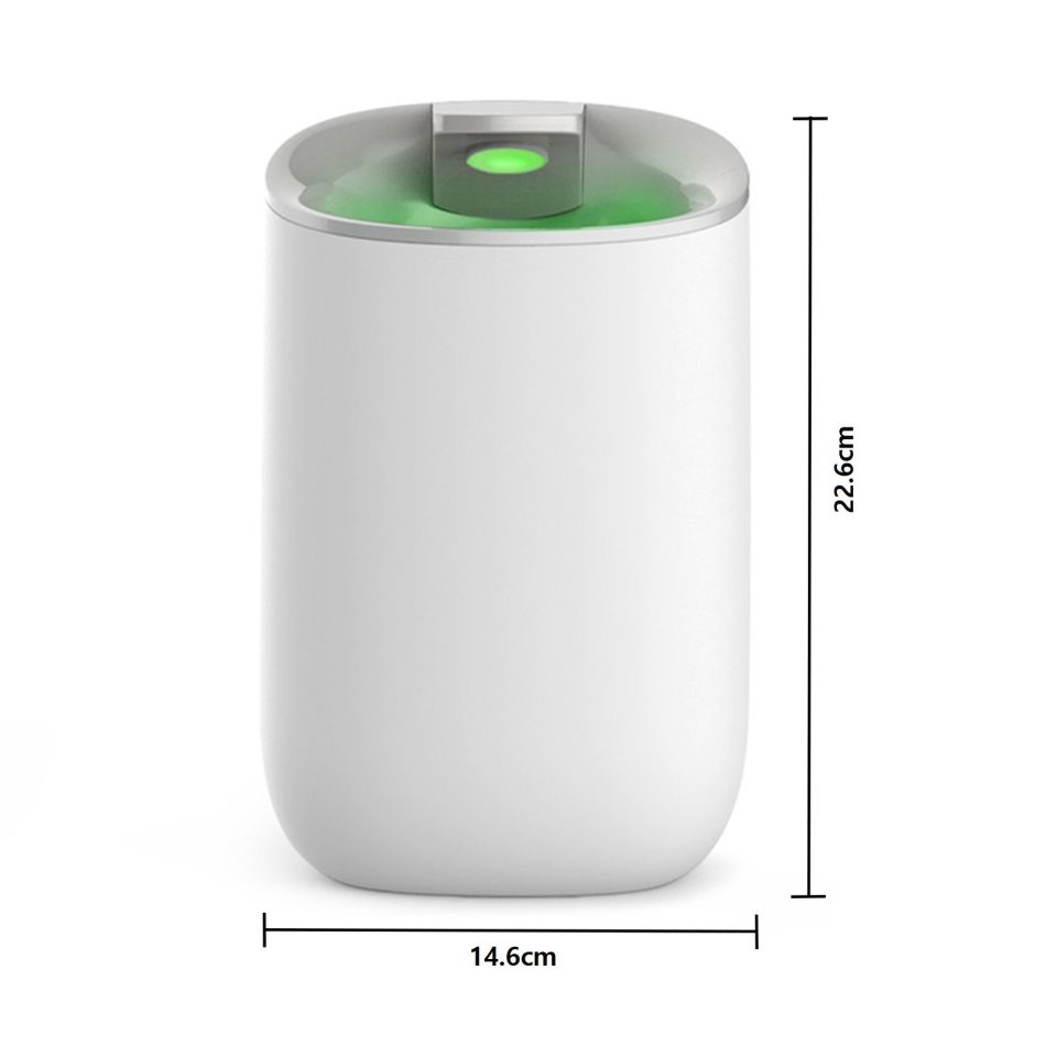 Pursonic 600ML Smart Touch X3 Dehumidifier Portable Electric Office Home White - Image 3